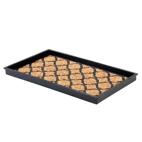 Today Only Anji Mountain AMB0BT2F-015  Woven Boot Trays - 24.5" X 14" X 1.5" Rectangle