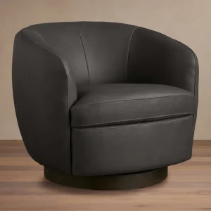 Top Pick Cerrito Leather Swivel Chair