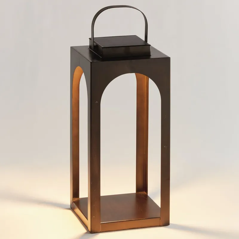 Brooks Solar LED Outdoor Lantern Secure Checkout