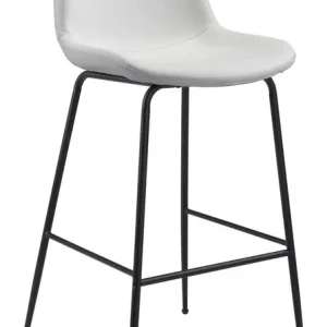 Discount Byron Bar Chair White