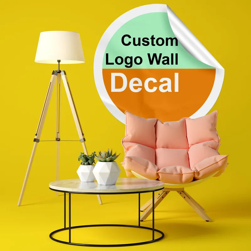 Customizable Vinyl Wall Decal: Design Your Personalized Logo Sticker Trending