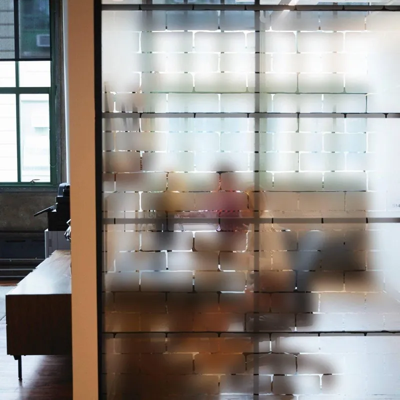 Frost Window Film Decal: Elevated Privacy & Optimized Natural Light Illumination Certified