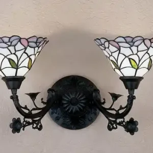 Meyda 12.5"w Daffodil Bell 2 Lt Wall Sconce.613 - 27391 Secure Checkout