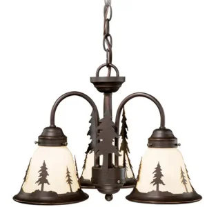 Free Shipping Vaxcel Yosemite 3L Light Kit (Dual Mount) Burnished Bronze