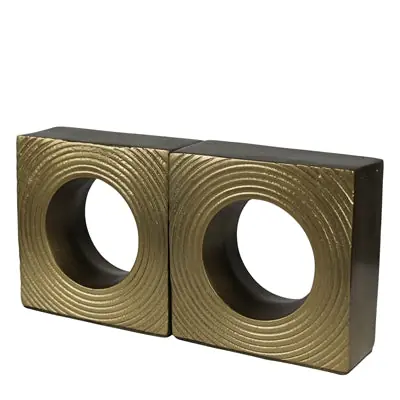 Biblio Bookend Set Certified