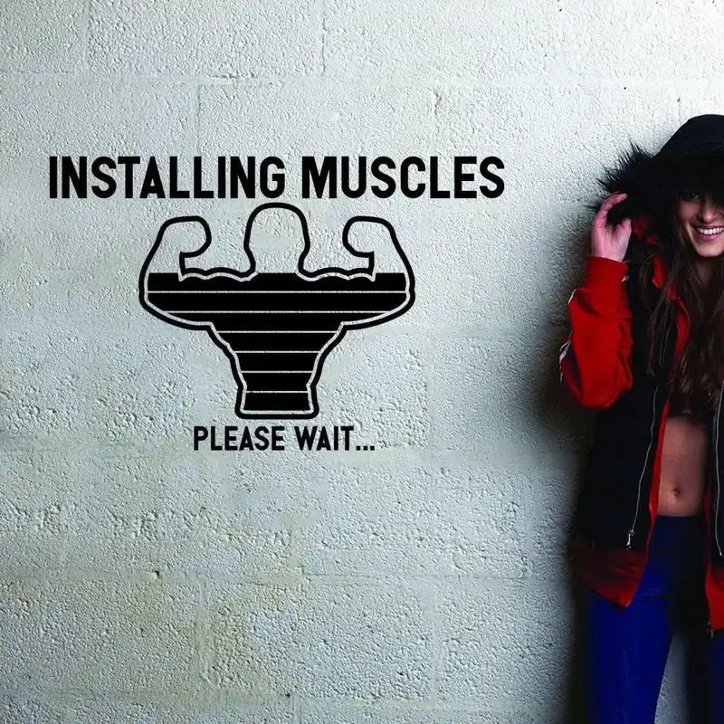 "Inspire Your Workout" Motivational Fitness Wall Decal - Gym Décor Stickers Viral