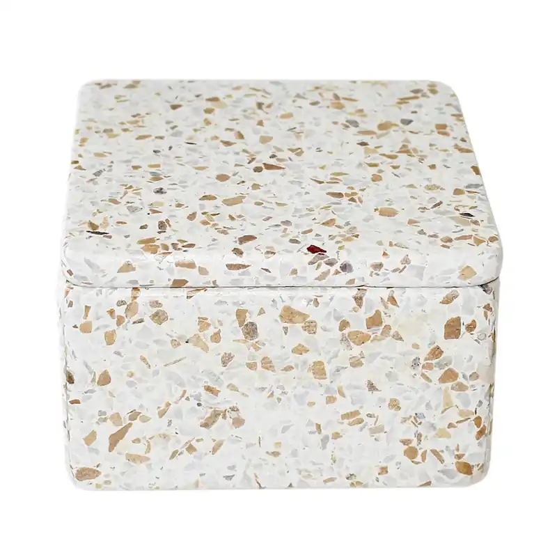 Direct From Factory Alvord Terrazzo Square Box