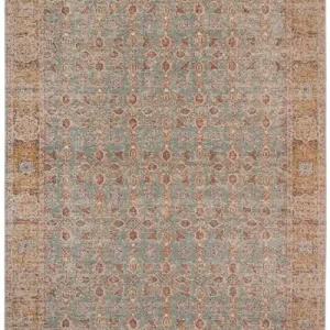 Trending Amer Rugs Eternal ETE-27 Teal Blue Machine-made Area Rugs