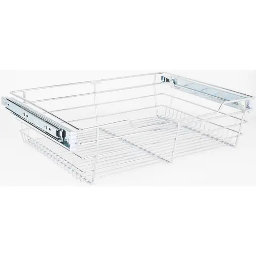 Closet Pullout Basket With Slides 16"d X 23"w X 6"h Weekend Sale