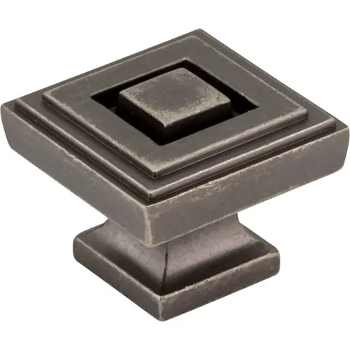 Grab Now 1-1/4" Overall Length Square Delmar Cabinet Knob