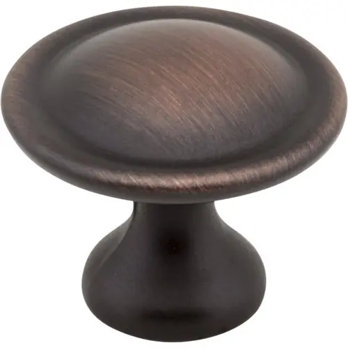 1-1/8" Diameter Button Watervale Cabinet Mushroom Knob Certified